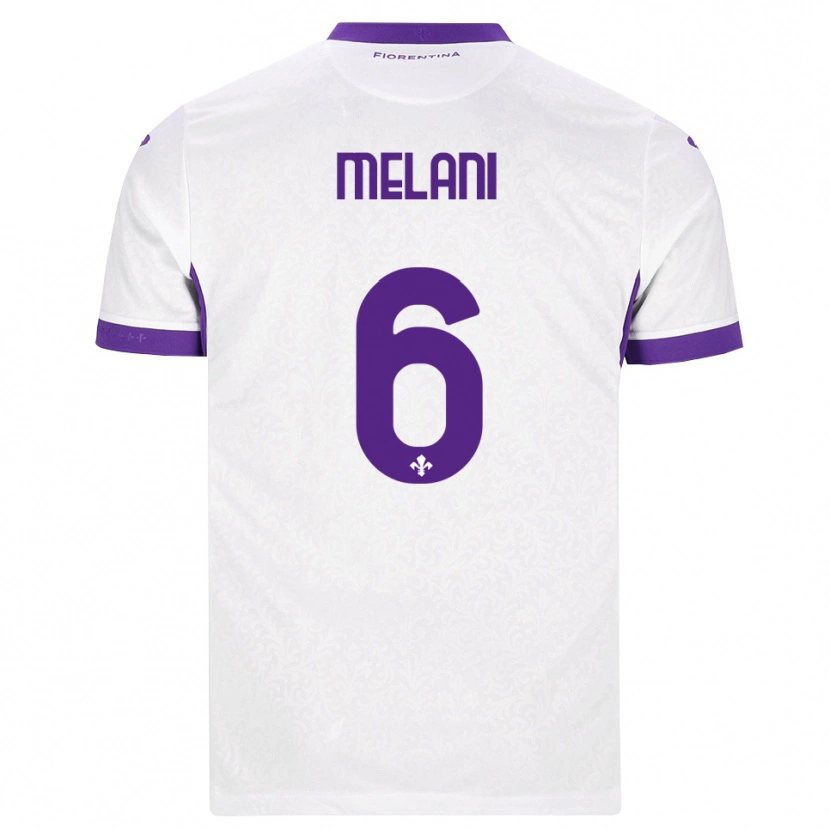 Danxen Kinder Federico Melani #6 Weiß Lila Auswärtstrikot Trikot 2026/27 T-Shirt Schweiz
