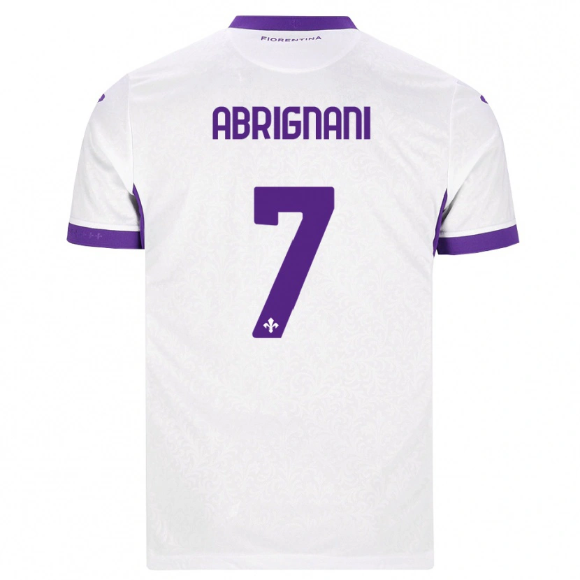 Danxen Kinder Filippo Abrignani #7 Weiß Lila Auswärtstrikot Trikot 2026/27 T-Shirt Schweiz