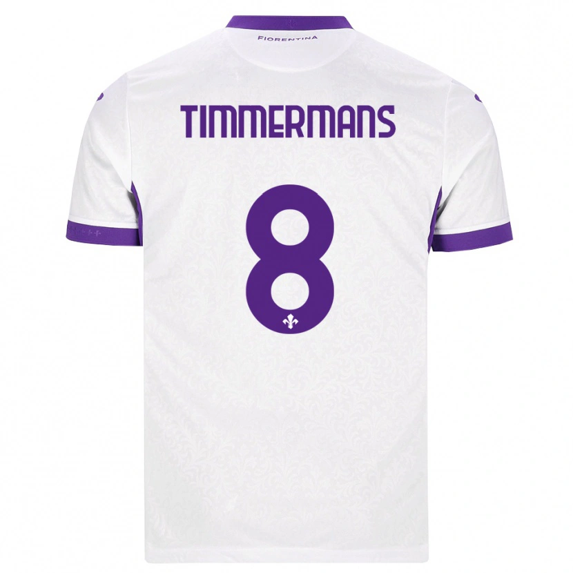 Danxen Kinder Loric Timmermans #8 Weiß Lila Auswärtstrikot Trikot 2026/27 T-Shirt Schweiz