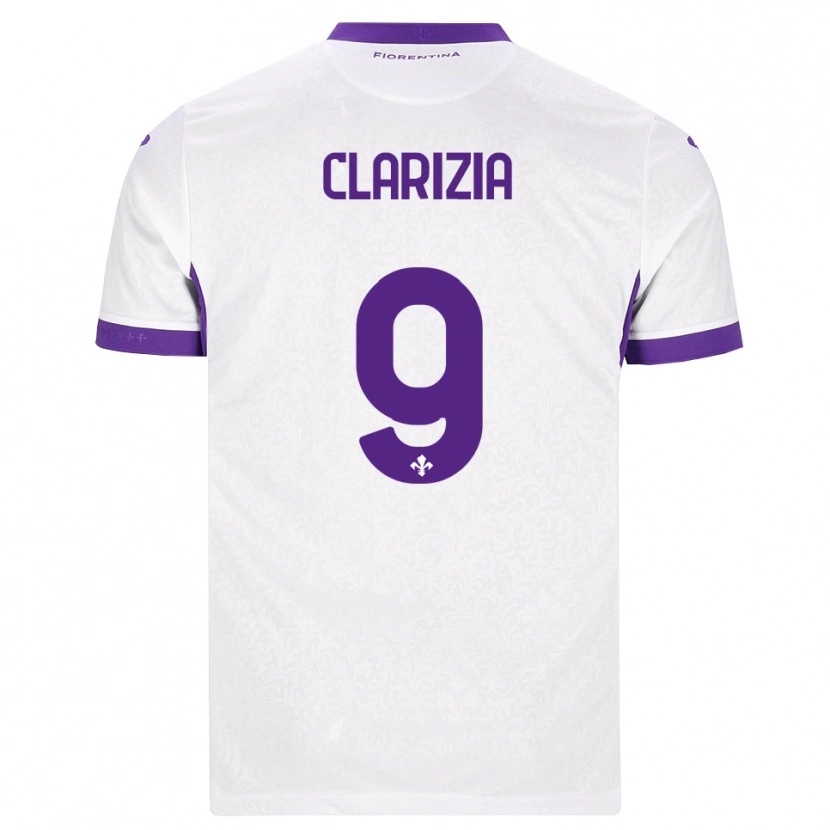 Danxen Kinder Leonardo Clarizia #9 Weiß Lila Auswärtstrikot Trikot 2026/27 T-Shirt Schweiz