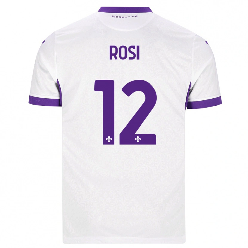 Danxen Kinder Ettore Rosi #12 Weiß Lila Auswärtstrikot Trikot 2026/27 T-Shirt Schweiz