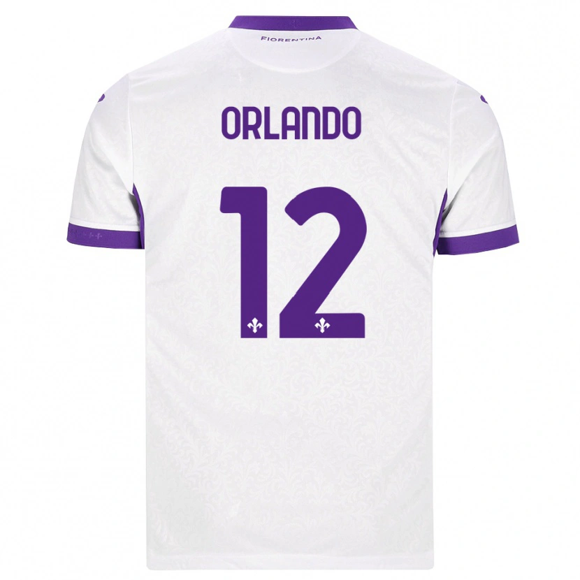 Danxen Kinder Giulio Orlando #12 Weiß Lila Auswärtstrikot Trikot 2026/27 T-Shirt Schweiz