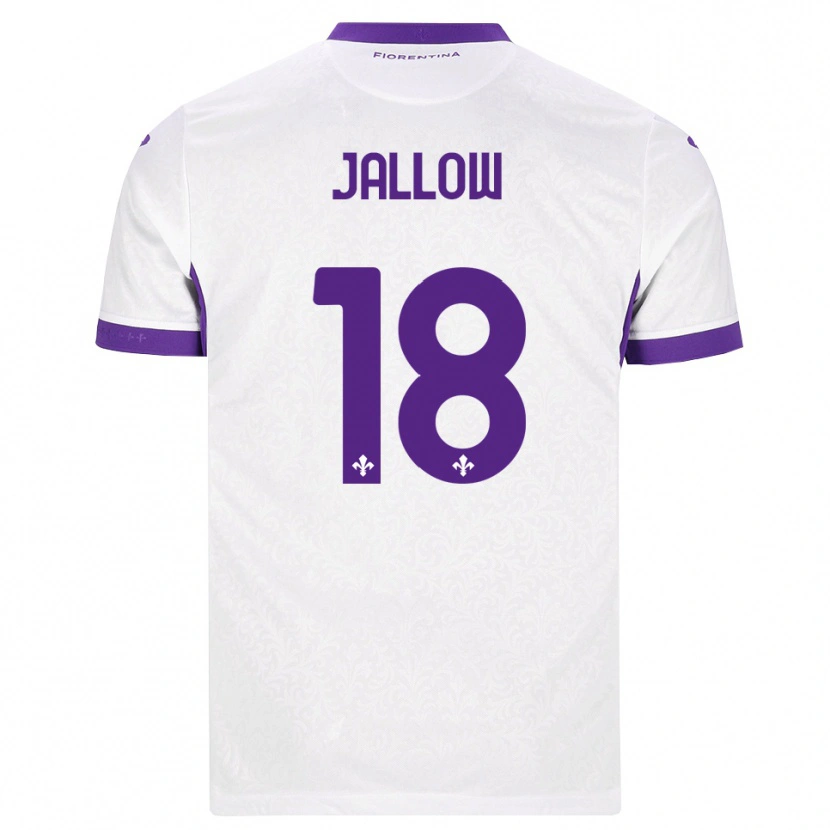 Danxen Kinder Sulayman Jallow #18 Weiß Lila Auswärtstrikot Trikot 2026/27 T-Shirt Schweiz