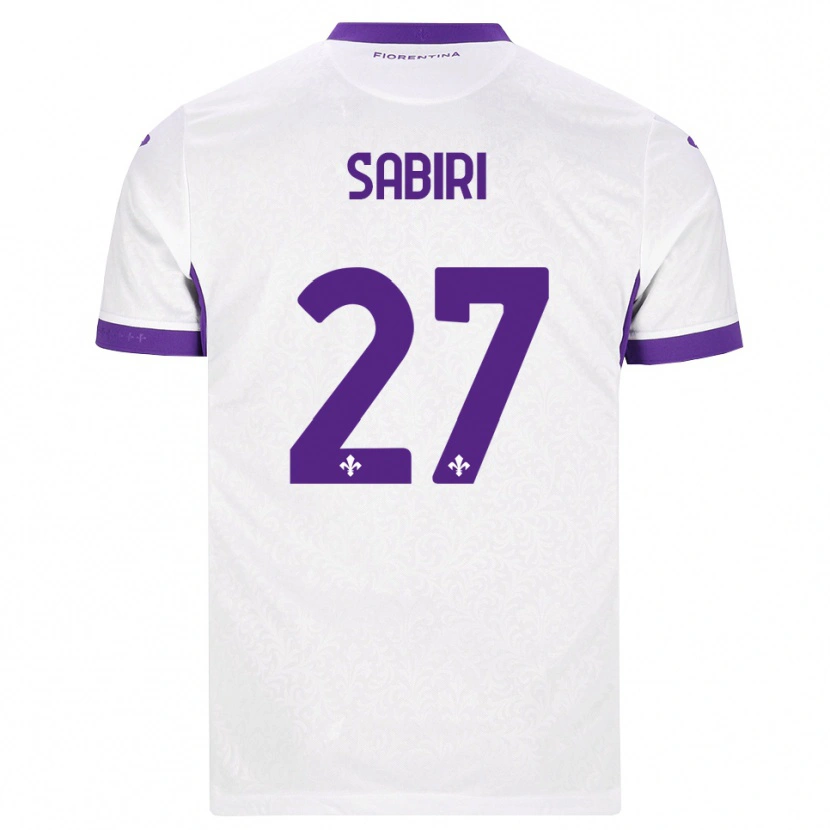 Danxen Kinder Abdelhamid Sabiri #27 Weiß Lila Auswärtstrikot Trikot 2026/27 T-Shirt Schweiz