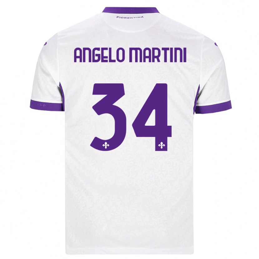 Danxen Kinder Angelo Martini #34 Weiß Lila Auswärtstrikot Trikot 2026/27 T-Shirt Schweiz
