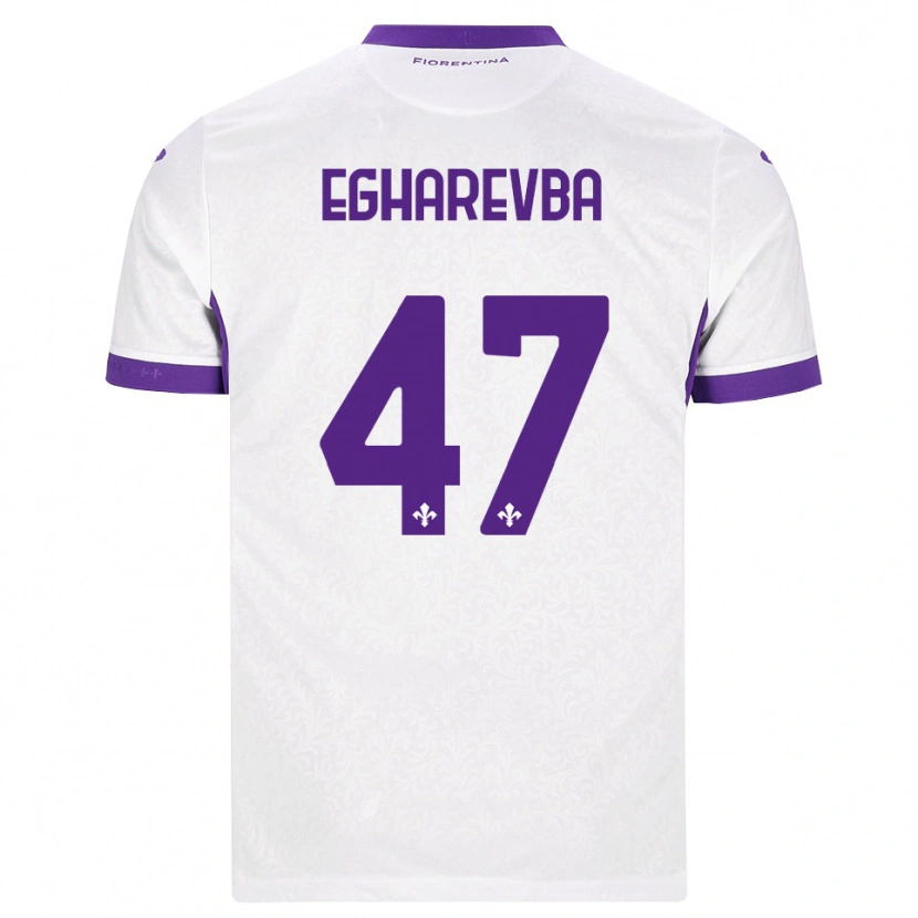 Danxen Kinder Fortune Egharevba #47 Weiß Lila Auswärtstrikot Trikot 2026/27 T-Shirt Schweiz