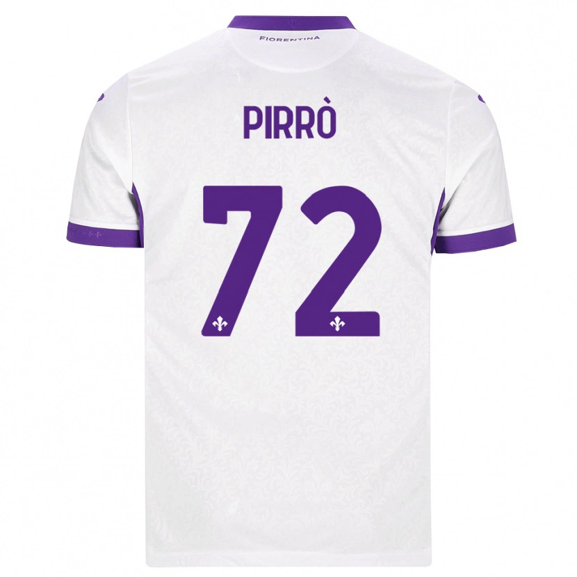 Danxen Kinder Antonio Pirrò #72 Weiß Lila Auswärtstrikot Trikot 2026/27 T-Shirt Schweiz