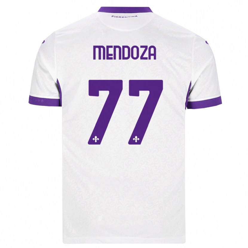 Danxen Kinder William Mendoza #77 Weiß Lila Auswärtstrikot Trikot 2026/27 T-Shirt Schweiz
