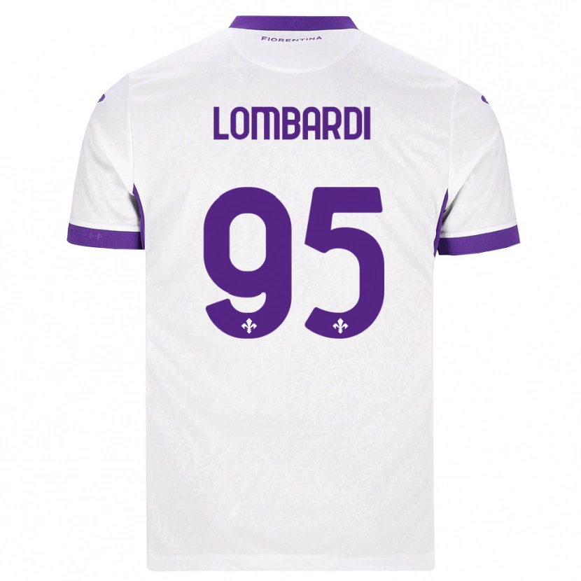 Danxen Kinder Emma Lombardi #95 Weiß Lila Auswärtstrikot Trikot 2026/27 T-Shirt Schweiz