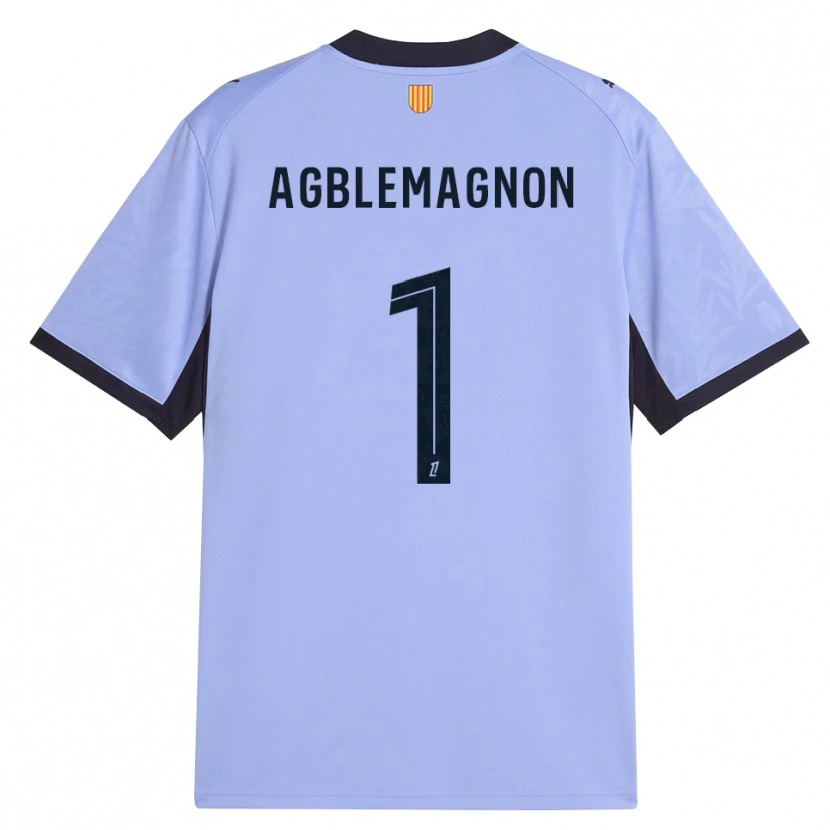 Danxen Kinder Jordan Agblemagnon #1 Lavendelschwarz Ausweichtrikot Trikot 2026/27 T-Shirt Schweiz