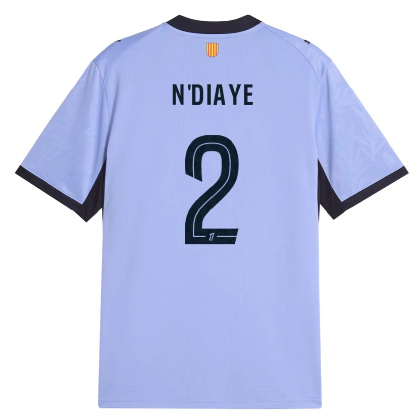 Danxen Kinder Osmane N'diaye #2 Lavendelschwarz Ausweichtrikot Trikot 2026/27 T-Shirt Schweiz