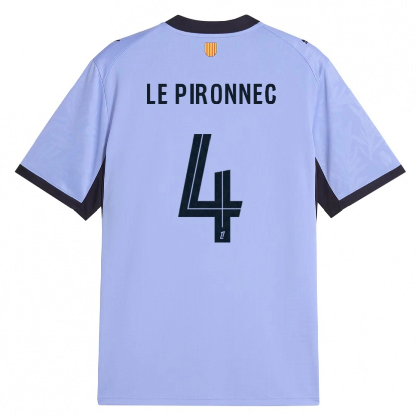 Danxen Kinder Kélian Le Pironnec #4 Lavendelschwarz Ausweichtrikot Trikot 2026/27 T-Shirt Schweiz