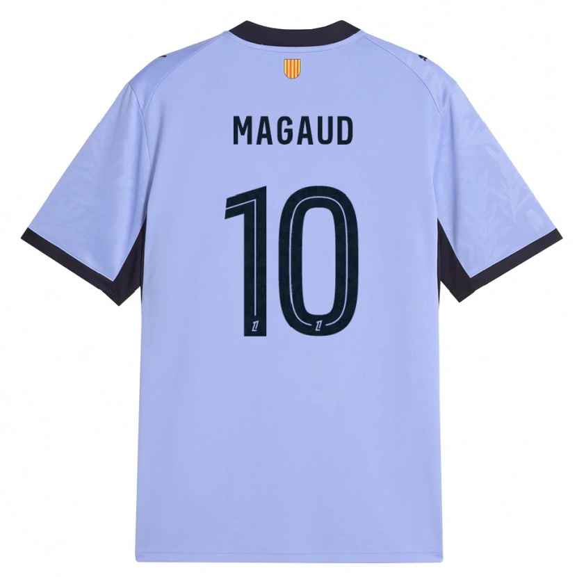 Danxen Kinder Kyle Magaud #10 Lavendelschwarz Ausweichtrikot Trikot 2026/27 T-Shirt Schweiz