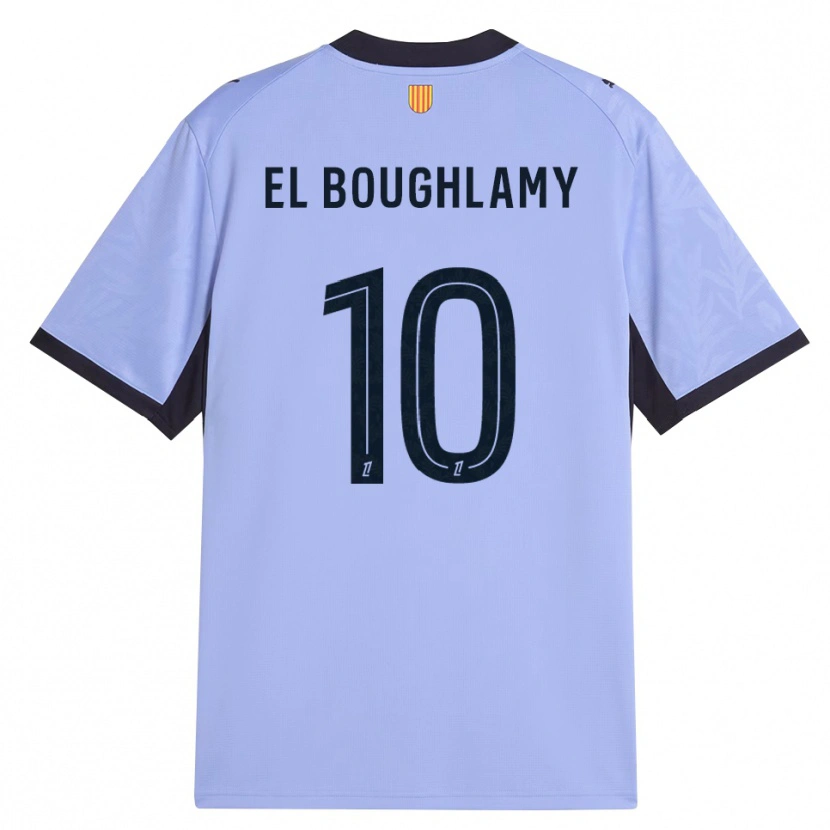 Danxen Kinder Adam El Boughlamy #10 Lavendelschwarz Ausweichtrikot Trikot 2026/27 T-Shirt Schweiz