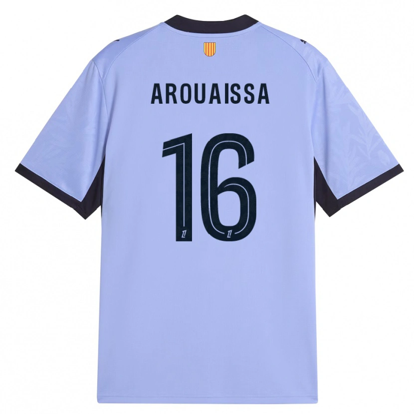 Danxen Kinder Ines Arouaissa #16 Lavendelschwarz Ausweichtrikot Trikot 2026/27 T-Shirt Schweiz