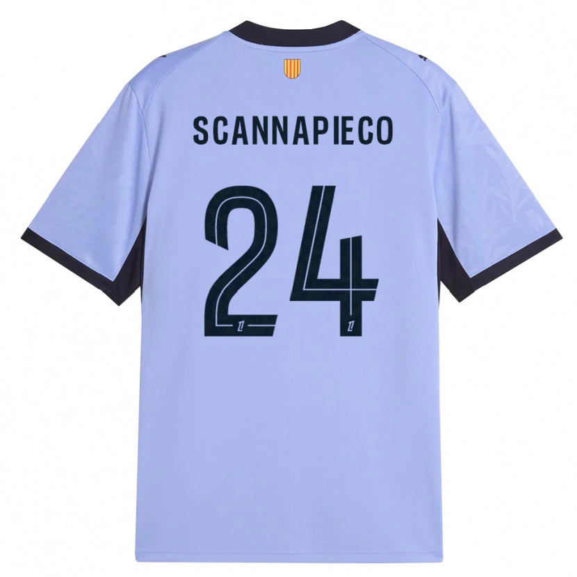 Danxen Kinder Dona Scannapieco #24 Lavendelschwarz Ausweichtrikot Trikot 2026/27 T-Shirt Schweiz