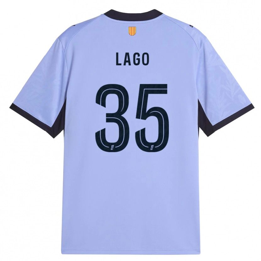 Danxen Kinder Ange Lago #35 Lavendelschwarz Ausweichtrikot Trikot 2026/27 T-Shirt Schweiz