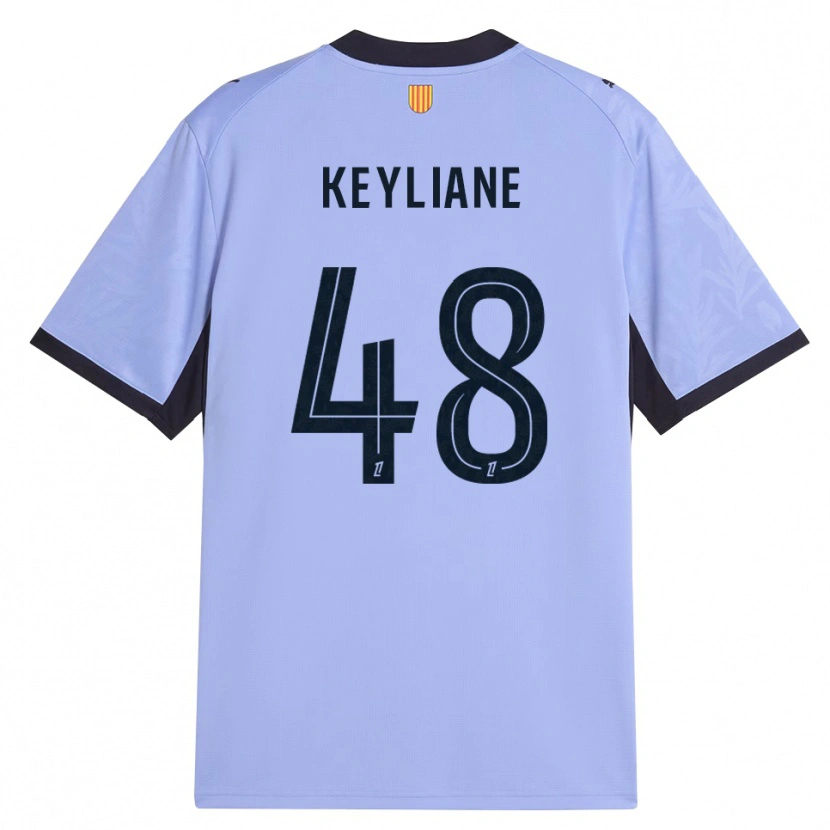 Danxen Kinder Keyliane Abdallah #48 Lavendelschwarz Ausweichtrikot Trikot 2026/27 T-Shirt Schweiz