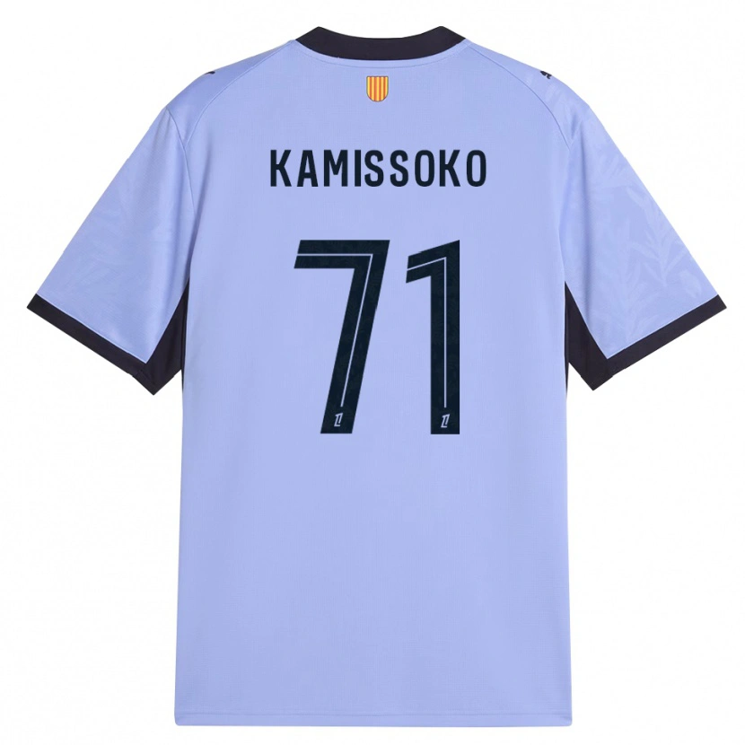 Danxen Kinder Nouhoum Kamissoko #71 Lavendelschwarz Ausweichtrikot Trikot 2026/27 T-Shirt Schweiz