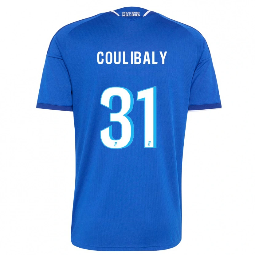 Danxen Kinder Karim Coulibaly #31 Königsblau Weiß Heimtrikot Trikot 2026/27 T-Shirt Schweiz
