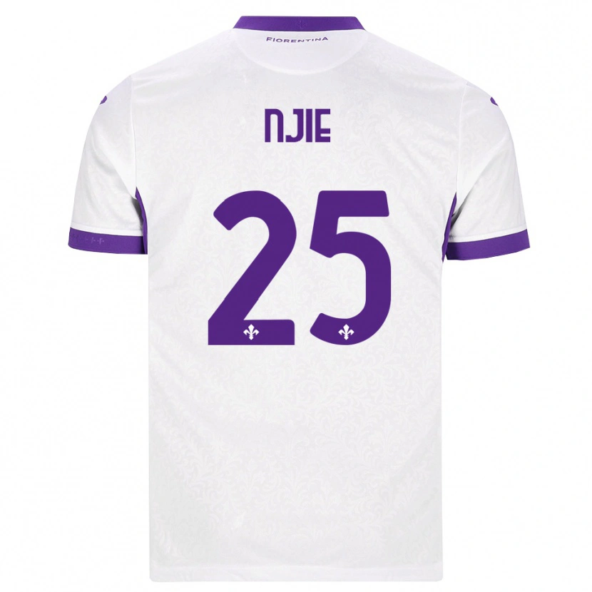 Danxen Kinder Alieu Njie #25 Weiß Lila Auswärtstrikot Trikot 2026/27 T-Shirt Schweiz