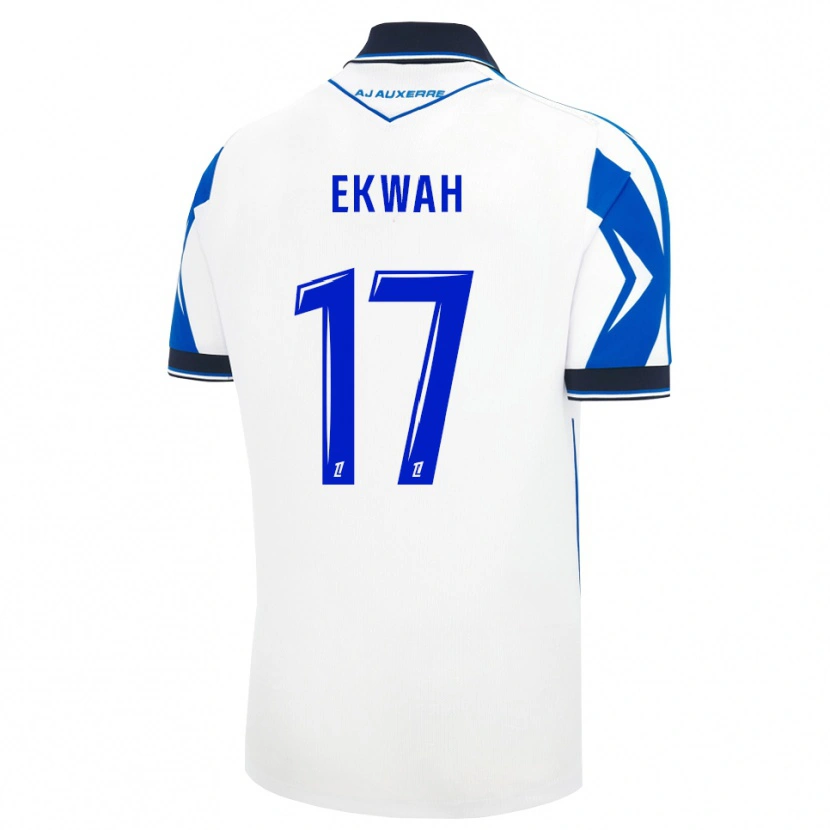 Danxen Kinder Pierre Ekwah #17 Schwarz Weiß Blau Heimtrikot Trikot 2026/27 T-Shirt Schweiz