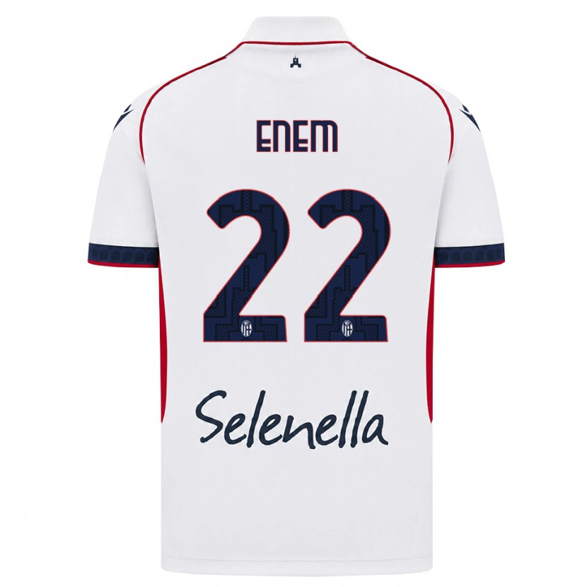 Danxen Kinder Jay Enem #22 Weiß Rot Königsblau Auswärtstrikot Trikot 2026/27 T-Shirt Schweiz