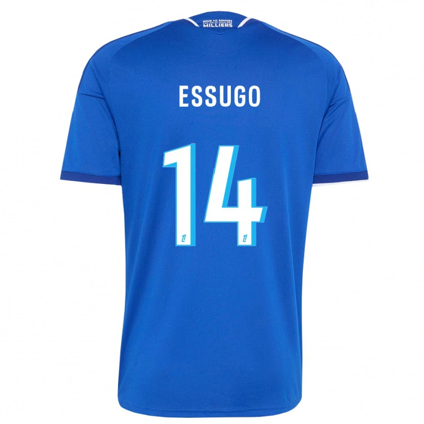 Danxen Herren Dário Essugo #14 Königsblau Weiß Heimtrikot Trikot 2026/27 T-Shirt Schweiz