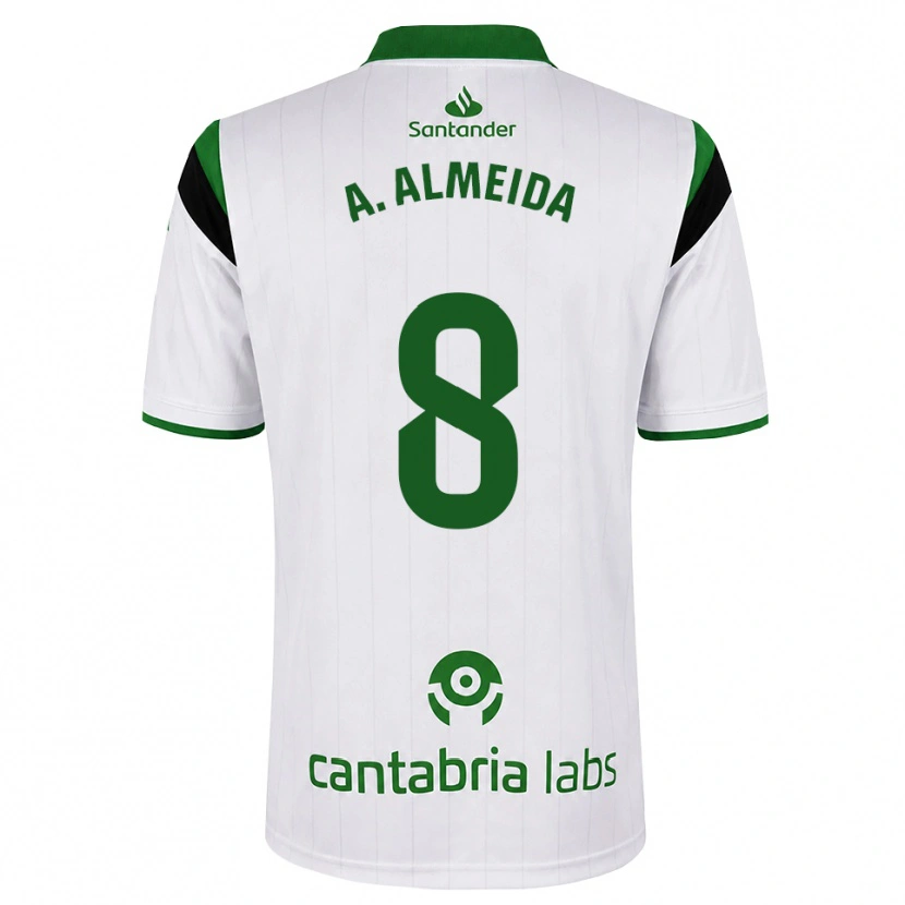 Danxen Herren André Almeida #8 Weißgrün Schwarz Heimtrikot Trikot 2026/27 T-Shirt Schweiz