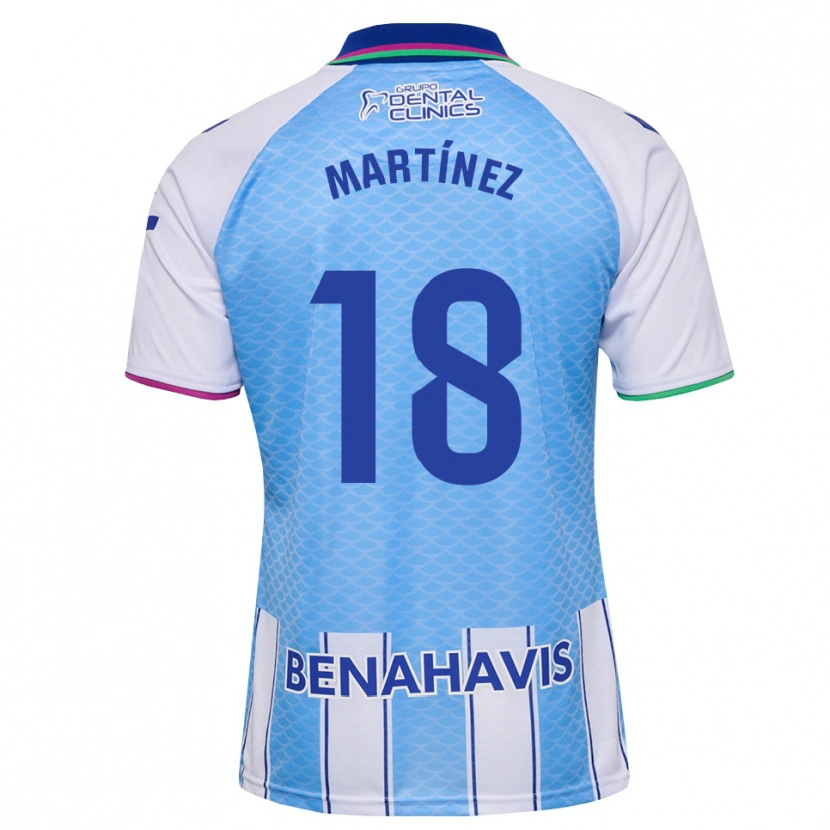 Danxen Herren Pablo Martínez #18 Tief Himmelblau Weiß Heimtrikot Trikot 2026/27 T-Shirt Schweiz