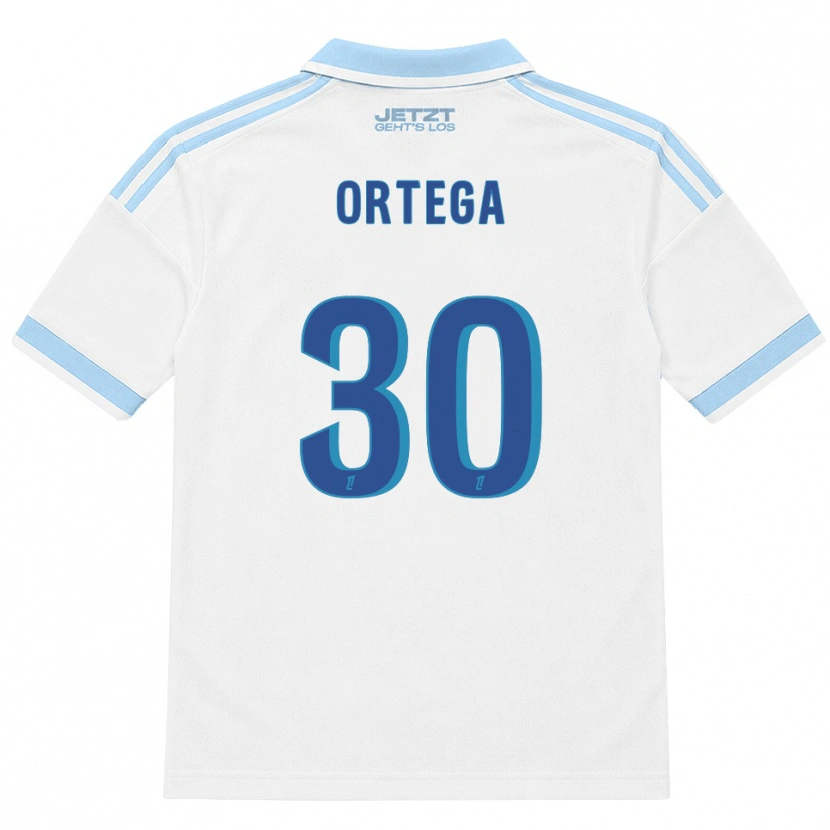 Danxen Herren Jacobo Ortega #30 Hellblau Weiß Rot Auswärtstrikot Trikot 2026/27 T-Shirt Schweiz