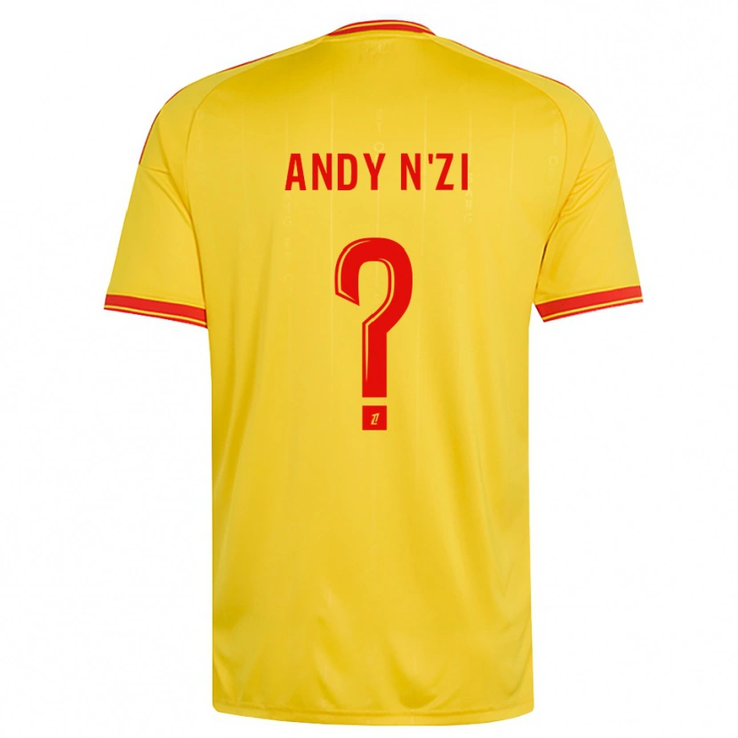 Danxen Herren Christ Andy N'zi #0 Gold Orange Rot Heimtrikot Trikot 2026/27 T-Shirt Schweiz