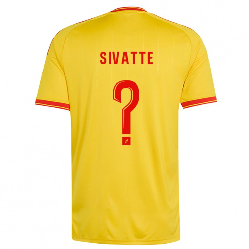 Danxen Herren Noah Sivatte #0 Gold Orange Rot Heimtrikot Trikot 2026/27 T-Shirt Schweiz