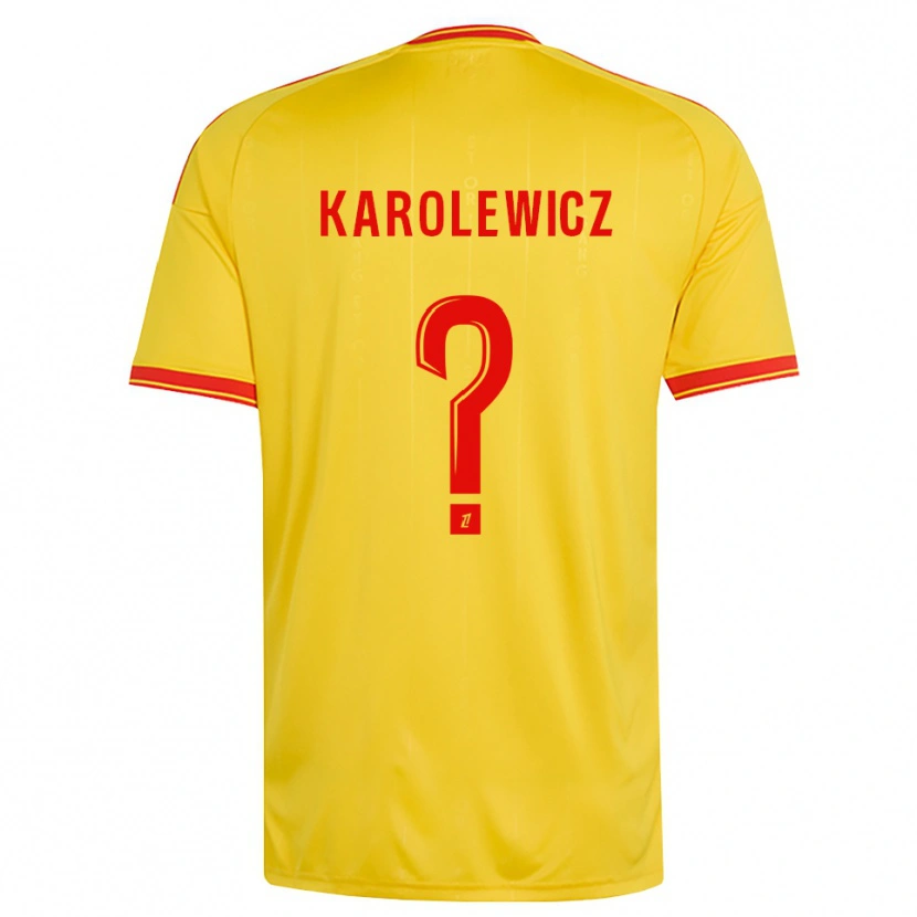 Danxen Herren Roman Karolewicz #0 Gold Orange Rot Heimtrikot Trikot 2026/27 T-Shirt Schweiz