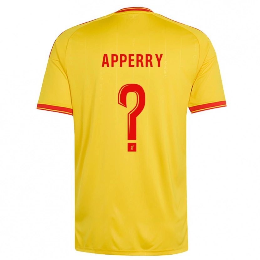 Danxen Herren Marceau Apperry #0 Gold Orange Rot Heimtrikot Trikot 2026/27 T-Shirt Schweiz