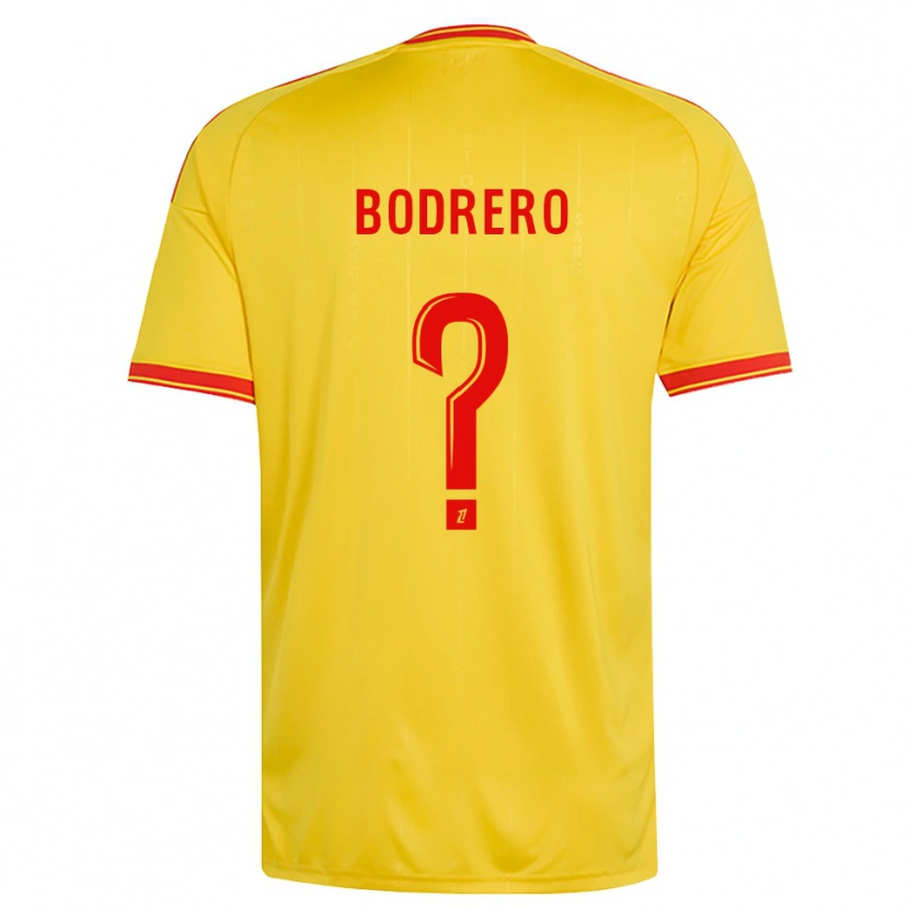 Danxen Herren Constant Bodrero #0 Gold Orange Rot Heimtrikot Trikot 2026/27 T-Shirt Schweiz