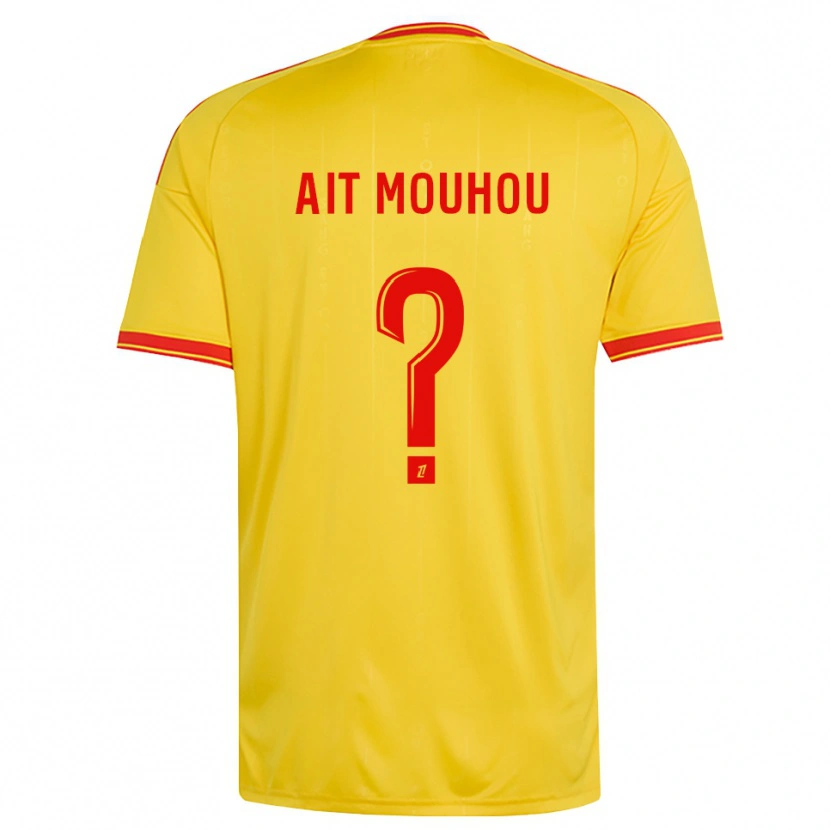 Danxen Herren Nassim Ait Mouhou #0 Gold Orange Rot Heimtrikot Trikot 2026/27 T-Shirt Schweiz