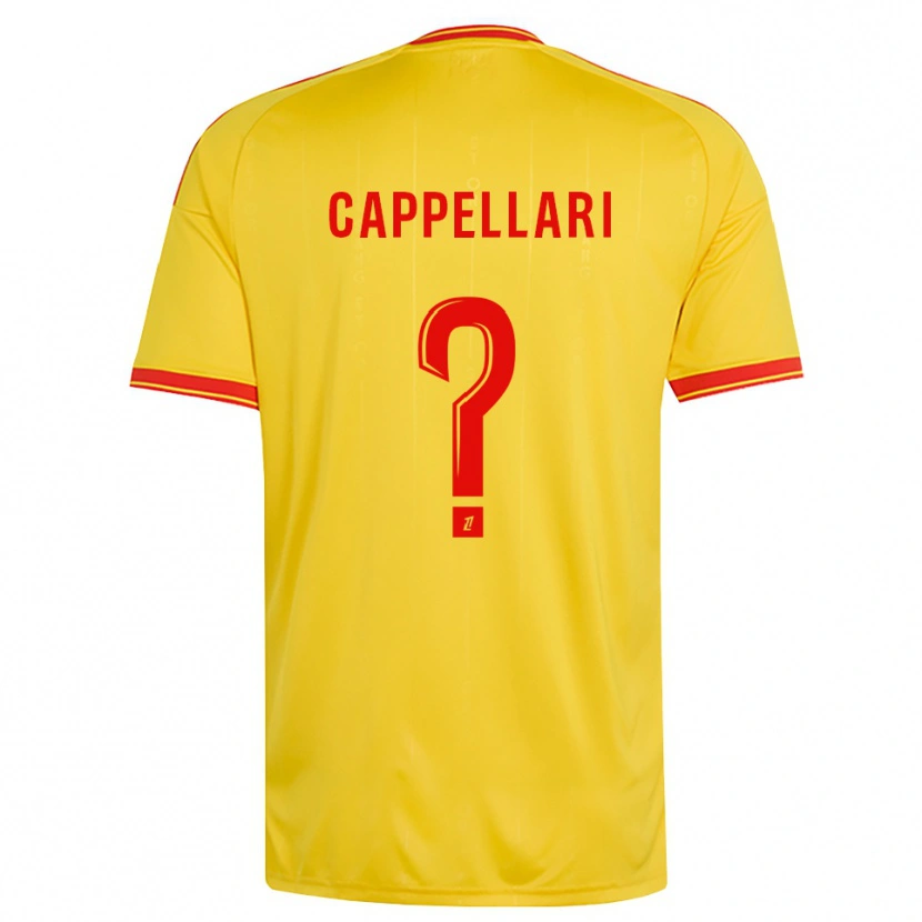 Danxen Herren Jihan Cappellari #0 Gold Orange Rot Heimtrikot Trikot 2026/27 T-Shirt Schweiz
