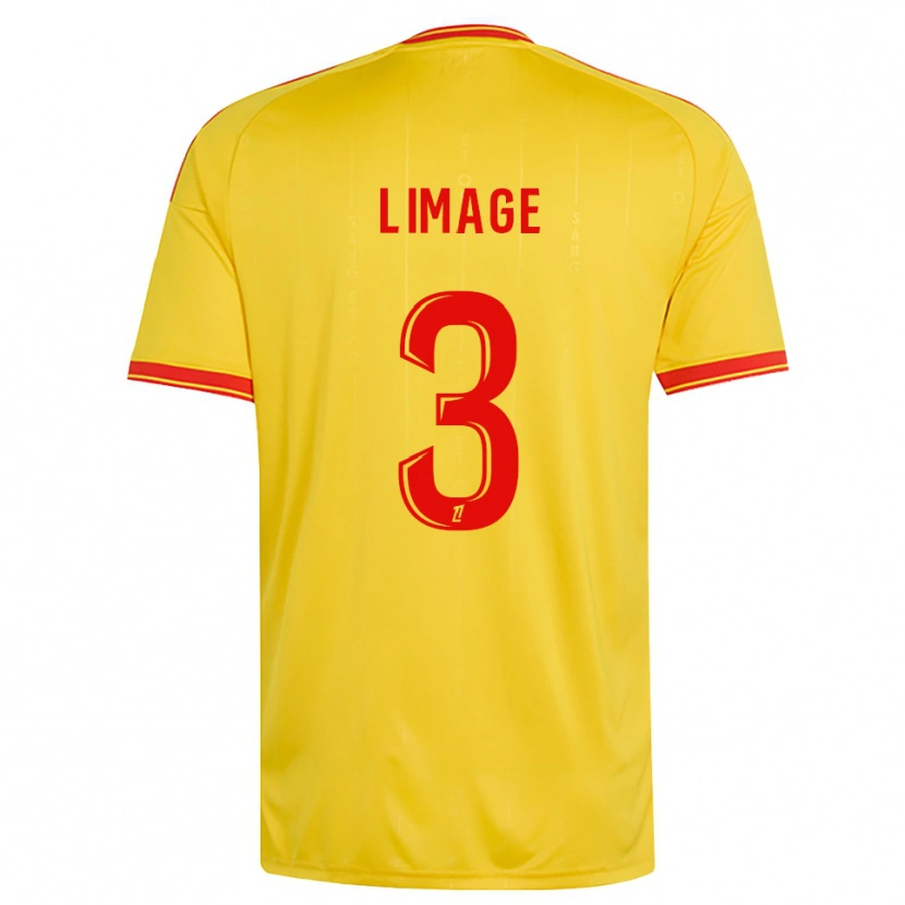 Danxen Herren Jennyfer Limage #3 Gold Orange Rot Heimtrikot Trikot 2026/27 T-Shirt Schweiz