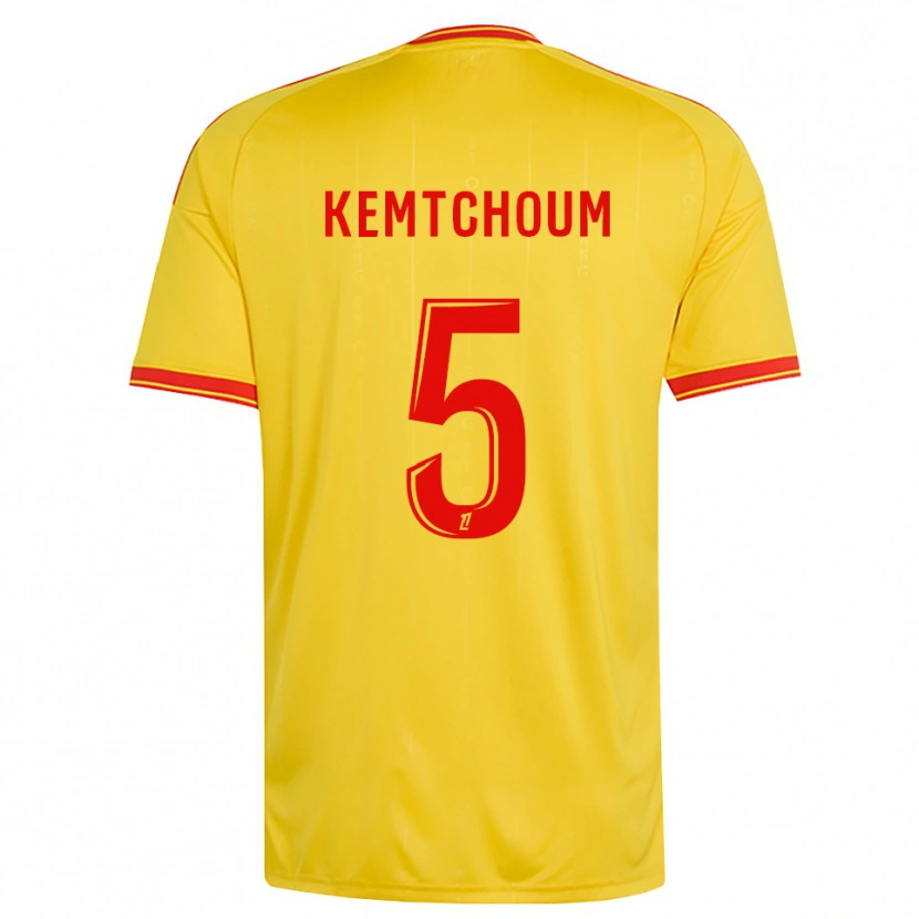 Danxen Herren Noé Kemtchoum #5 Gold Orange Rot Heimtrikot Trikot 2026/27 T-Shirt Schweiz