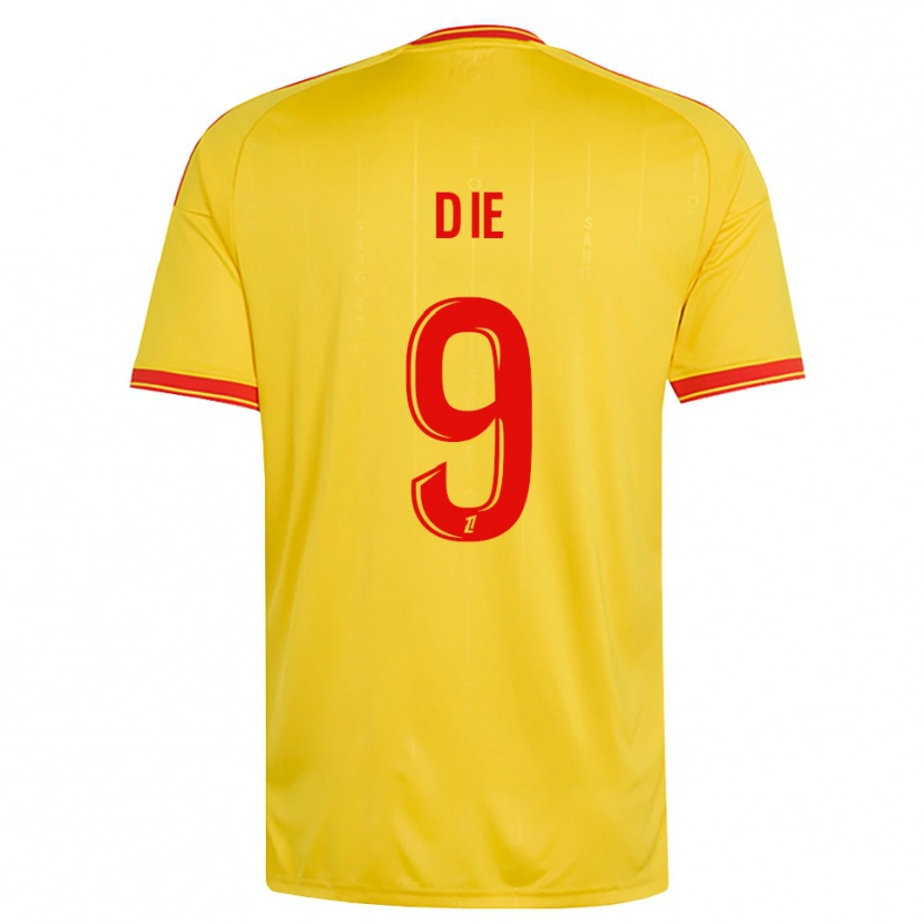 Danxen Herren Manassé Die #9 Gold Orange Rot Heimtrikot Trikot 2026/27 T-Shirt Schweiz