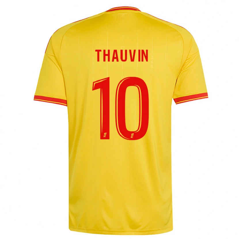 Danxen Herren Florian Thauvin #10 Gold Orange Rot Heimtrikot Trikot 2026/27 T-Shirt Schweiz