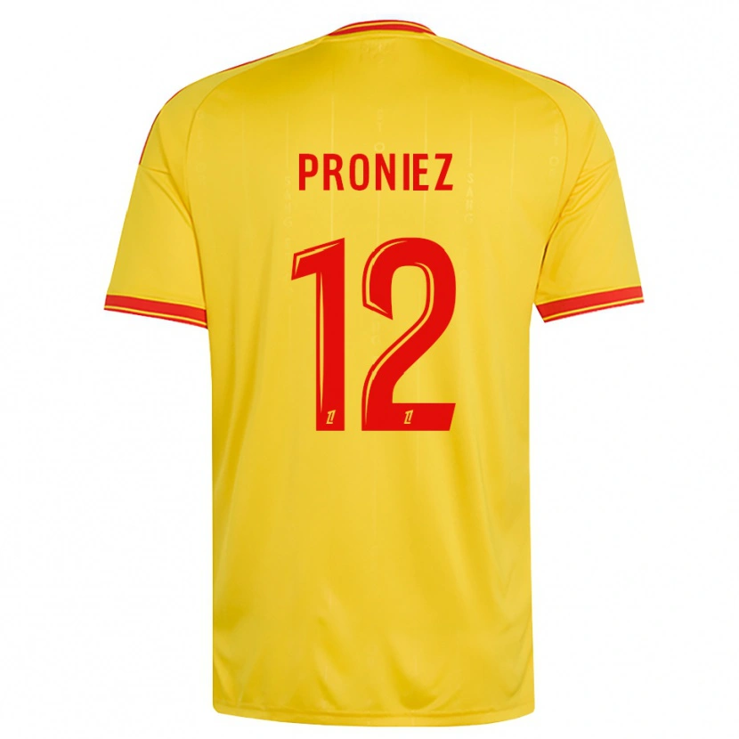 Danxen Herren Fany Proniez #12 Gold Orange Rot Heimtrikot Trikot 2026/27 T-Shirt Schweiz