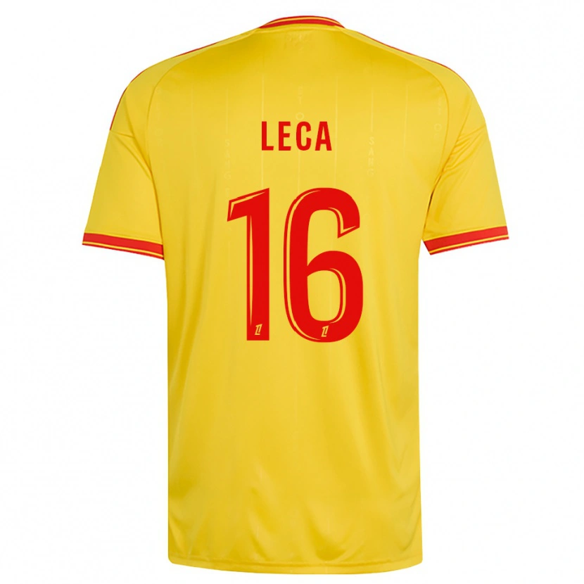 Danxen Herren Jean-Louis Leca #16 Gold Orange Rot Heimtrikot Trikot 2026/27 T-Shirt Schweiz