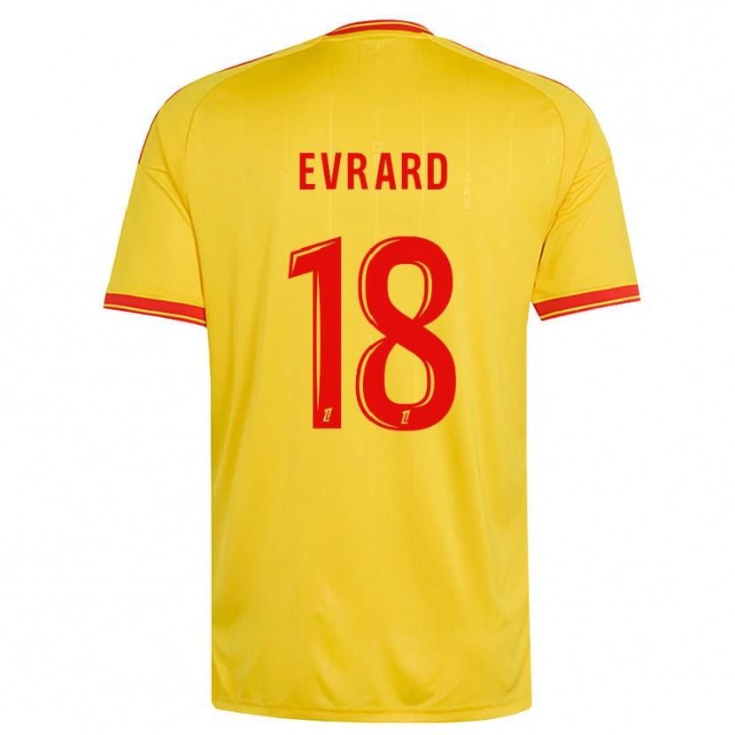 Danxen Herren Julia Evrard #18 Gold Orange Rot Heimtrikot Trikot 2026/27 T-Shirt Schweiz