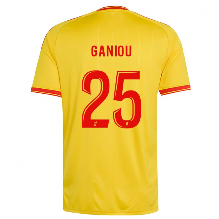Danxen Herren Ismaëlo Ganiou #25 Gold Orange Rot Heimtrikot Trikot 2026/27 T-Shirt Schweiz