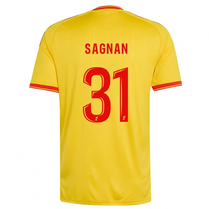 Danxen Herren Souleymane Sagnan #31 Gold Orange Rot Heimtrikot Trikot 2026/27 T-Shirt Schweiz