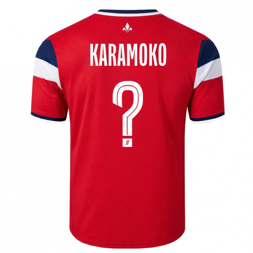 Danxen Herren Ibrahim Karamoko #0 Rot Weiß Königsblau Heimtrikot Trikot 2026/27 T-Shirt Schweiz