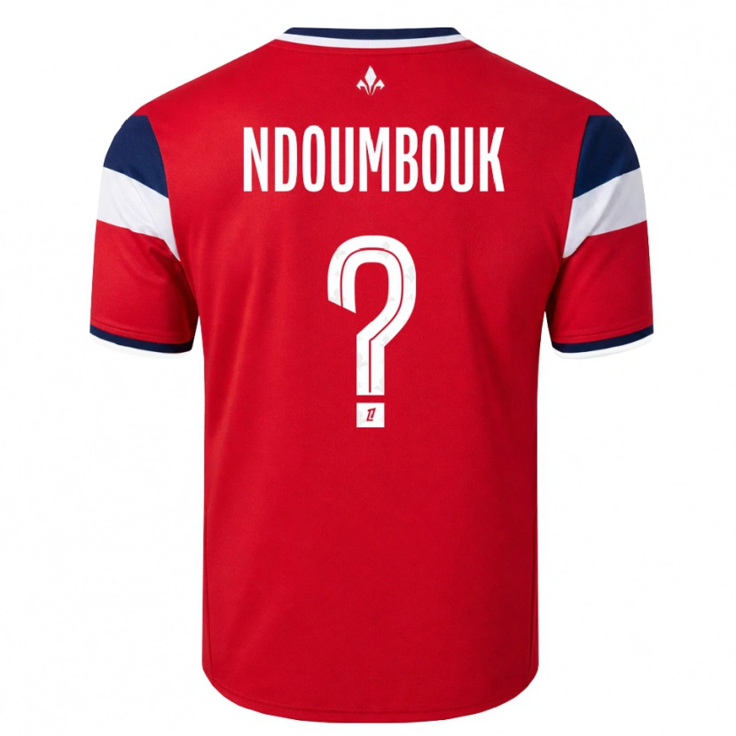 Danxen Herren Marlyse Ngo Ndoumbouk #0 Rot Weiß Königsblau Heimtrikot Trikot 2026/27 T-Shirt Schweiz