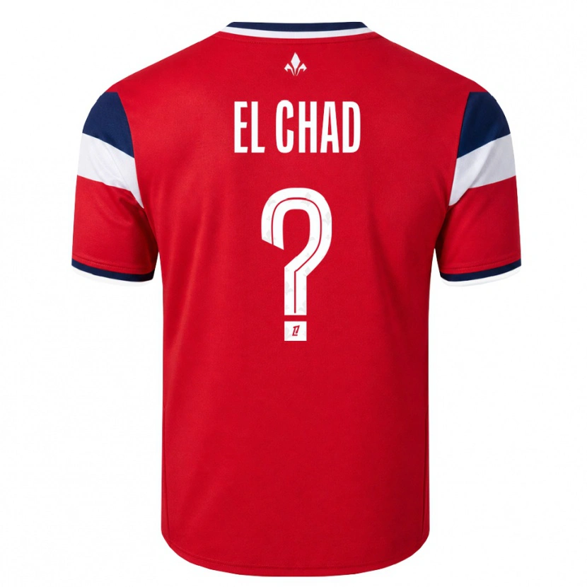 Danxen Herren Nesryne El Chad #0 Rot Weiß Königsblau Heimtrikot Trikot 2026/27 T-Shirt Schweiz
